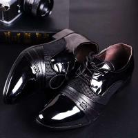 2023 Nuevo vestido de cuero genuino para hombre con borlas y zapatos de oficina con estampado formal - details 4