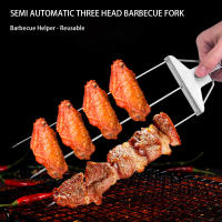 Pinchos para parrillas de 3 vías, herramienta multiusos para barbacoa al aire libre - details 7
