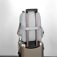 Mochila para ordenador de gran capacidad para hombre, bolsa para ordenador de negocios de ocio antisalpicaduras, interfaz USB, mochila de viaje de estilo Simple - details 5