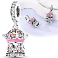 Abalorio colgante de Plata de Ley 925, Pulsera Original para la fabricación de joyas, regalo del Día de San Valentín - details 4