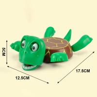 Posavasos de tortuga con prensa para sonar, ojos abiertos, expresión divertida, almohadilla para taza de agua, Base creativa de tortuga asustada - details 9