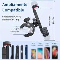 Soporte para teléfono móvil para montar Motocicleta vehículo eléctrico Soporte para teléfono móvil para ciclista Soporte para teléfono móvil a prueba de golpes - details 8