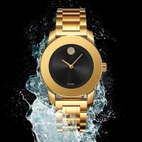 Reloj de pulsera femenino de lujo de primera calidad con correa de aleación de cuarzo sin números para mujer, reloj informal de moda resistente al agua para mujer - details 0