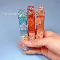 30 unids/set Kawaii lápiz labial diseño Capybara borradores de goma con luz Led herramienta de corrección para estudiantes papelería creativa regalo de cumpleaños - details 8