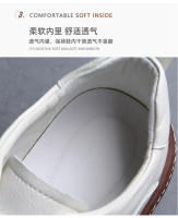 Cuero de vaca, cuero genuino, transpirable, versátil, deportivo, casual, zapatos para hombre - details 11