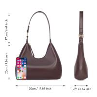 Bolso de nicho, bolso de mujer, bolso de hombro de moda, sensación de alta gama para mujer, estilo de PU, bolso retro para axila - details 14