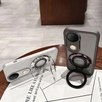 Para Xiaomi Poco X7 Pro POCO X7 funda dura de piel de oveja con soporte de anillo lente funda protectora trasera para Poco X7 Pro - details 2
