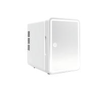 Mini refrigerador con espejo para habitación LED 10L Refrigerador pequeño 12V/240V Refrigerador cosmético portátil frío y caliente Enchufe para automóvil y refrigerador eléctrico Cuidado de la piel Mini refrigerador Maquillaje Refrigerador pequeño para ha - details 10
