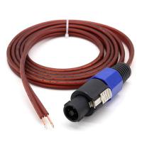 Cable de altavoz Speakon de 2 uds, Cable de extremo abierto, Cable de altavoz Speakon a altavoz, Cable de conexión de amplificador de Audio - details 4