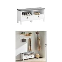 Organizador de Zapatos de Asiento Estrecho Blanco 60x26x46cm 1 Hebilla Para Zapatos con Entrada - details 13