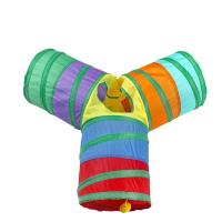 Túnel de Gato Práctico Juguete de Tubo Plegable Arcoiris para Exercicio y Ocultación de Cachorros y Gatos Uso Interior y Exterior - details 6