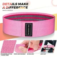 Banda de Hipo-Glúteos Elástica Equipo de Gimnasio para Fortalecer Muslos y Caderas - details 6