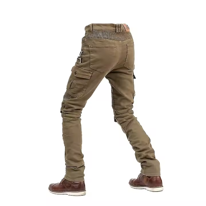 Pantalones vaqueros para hombre, equipo de protección, pantalones de moto para montar en turismo - 1