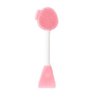 Cepillo de limpieza facial cepillo de película de barro de belleza herramientas de belleza DIY varilla de ajuste de película removedor de maquillaje instrumento de limpieza facial de silicona de doble uso cepillo - details 3