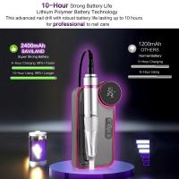 Lijadora eléctrica profesional para uñas, equipo de pulido para quitar esmalte de Gel acrílico, 35000RPM - details 3