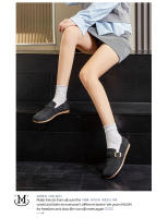 Nuevos zapatos blancos de cuero, nuevos zapatos individuales de suela plana, zapatos casuales versátiles, zapatos de mujer de temperamento retro para niños - details 16