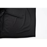 Vestido largo de terciopelo con cuello alto para mujer Vestido ajustado plisado con puntas divididas - details 19