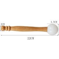 Batidor profesional del cuenco del sonido de Buda del palillo de golpe de cristal con el meditador de goma de la yoga del anillo - details 4