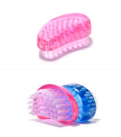 Cepillo de Limpieza para Uñas KADS en Forma de Concha 3 Colores Plástico Herramientas de Manicura Accesorios para Uñas - details 5