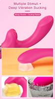 Vibrador de punto G para mujer, consolador estimulador al vacío, potente succionador de clítoris, Juguetes sexuales para adultos, 20 modos - details 4