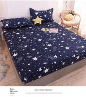 Protector de colchón Funda elástica para cama Dou Estrellas románticas Estampado nocturno - details 5