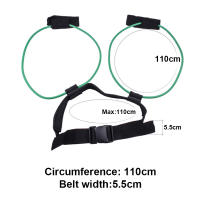 Bandas de Entrenamiento de Caña Elástica Entrenador de Bounce para Fortalecemento de Piernas y Agilidad Cinturón de Cintura Ajustable Deportes y Salud - details 3