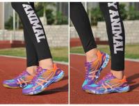 Recién llegado, entrenamiento antideslizante y resistente al desgaste para zapatos de mujer deportivos cruzados de bádminton - details 15