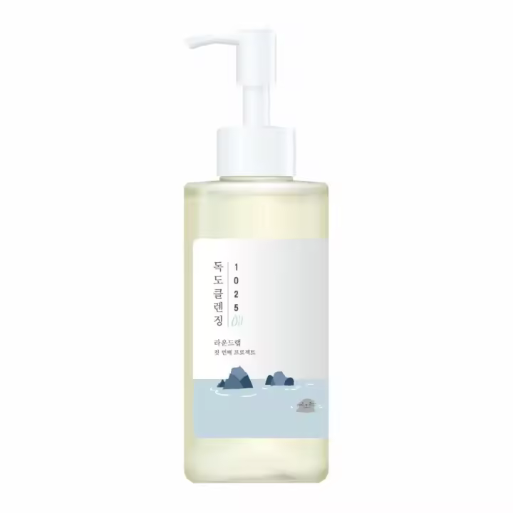 Hot ROUND LAB 1025 Dokdo Cleansing 6.76 Fl Oz, limpiador de aceite facial para rostro, limpieza profunda de poros, maquillaje, impurezas de puntos negros - 1