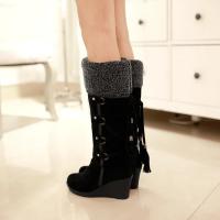 Botas de nieve para mujer, moda Otoño Invierno, Botas Largas, zapatos cálidos, botas martin para mujer - details 3
