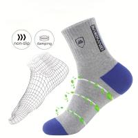 5 Pares de Calcetines Deportivos de Moda para Hombres, Transpirables y Antisudor, Cómodos y Suaves, Adecuados para Primavera, Verano y Otoño. - details 3