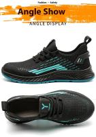 Novedad de verano, zapatos de seguridad con aislamiento transpirable, antigolpes, antiperforación, zapatos de trabajo resistentes al desgaste - details 19