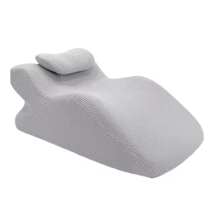 Almohada de masaje para el hogar, cojín de soporte de cuña ergonómico con soporte para el cuello para dormir, cómoda - 1