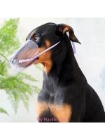 Bozal para gatos y perros, máscara protectora facial a prueba de mordeduras, para aseo, transpirable, bozal de PVC transparente - details 8