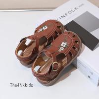 Sandalias de princesa bordadas para niñas pequeñas, zapatos planos e informales, estilo francés, para verano, 2023 - details 4