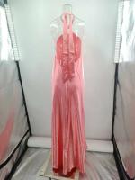 Elegante Vestido de Noche de Satén con Halter Neck Holgado Moda de Verano A-e - details 16