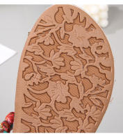 Sandalias de cuña bohemias con cuentas de madera y diamantes de imitación, cómodas y de talla grande para mujer, nueva moda 2025 - details 19