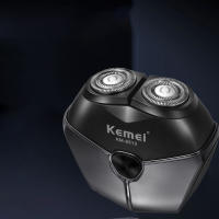 Kemei-Afeitadora eléctrica UFO para hombre, máquina de afeitar recargable con cuchilla magnética rotativa, Mini Alien, recortadora de barba, lavable, IPX6 - details 6