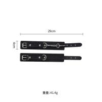 Juego de Cuero Leten Conjunto de Lazos para Adultos Restracciones de Tobillo y Mano para Pareja - details 15