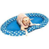 Flotador de agua inflable para gatos y perros, cama duradera para adultos y familias, accesorios de tiempo de juego, Material grueso - details 5