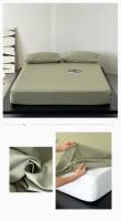 Bonenjoy-funda de cama 100% algodón, Sábana bajera elástica, Funda de colchón agradable para la piel, ropa de cama suave (sin funda de almohada), 1 unidad - details 4