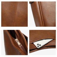 Bandolera retro de un solo hombro para mujer, bolso grande versátil de moda para mujeres de las cuatro estaciones, - details 3
