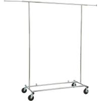 Perchero de Cromo Elegante Soporte para Abrigos y Paraguas - details 0