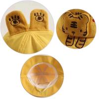 Gorra de Pescador de Algodón Suave para Bebé Gorra de Sol Casual para Niños Pequeños con Orejas de Dibujos Animados - details 2