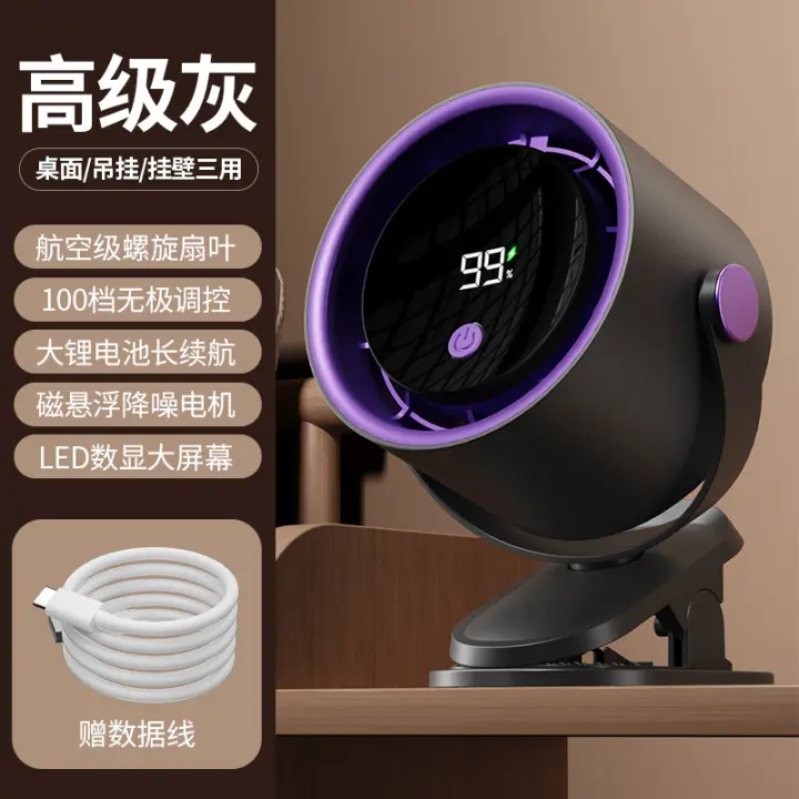 Nueva Ventilador de Escritorio Digital Velocidad de 100 Carga de Escritorio de Alta Velocidad - 1