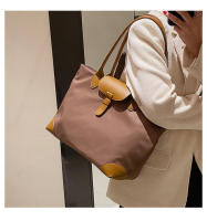 Bolso de mano de gran capacidad, nuevo bolso de moda, bolso de hombro informal de Color sólido para mujer Simple - details 8