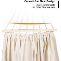Hamaca con Soporte Plegable para Jardín Patio Trasero Playa Mochileros, Multicolor,255cm,Carga MAX 120kg - details 21