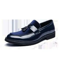 Zapatos informales puntiagudos para hombre Oxford, vestido de cuero de gamuza, superventas, moda 2025 - details 12