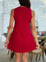 Falda Corta de Primavera-Verano 2025 Estilo Vacacional Europeo-Americano - details 27