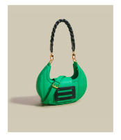 Bolso tejido para axila para mujer, bolsa de sillín con dientes de Luna, diseño de nicho, novedad de 2024 - details 18