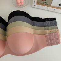 Push-up en la espalda sin anillo de acero con cinturón de extensión sujetador Invisible sujetadores para mujer envoltura en el pecho sin correas Bralette sujetador Sexy sin tirantes - details 5